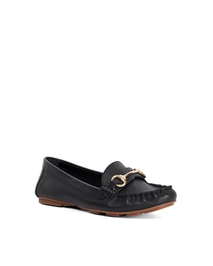 Dune Ladies Ganwell - Leather Snaffle Trim Loafers