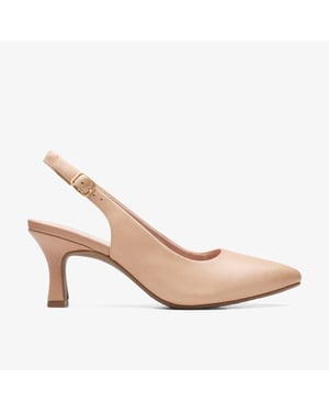 Kataleyna Stap Warme Beige Leren Schoenen