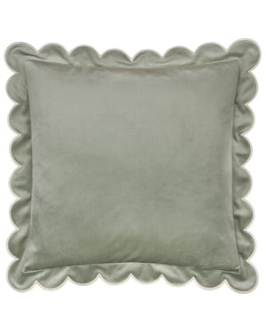 Furn Lil Scallop Velvet Cushion Cover
