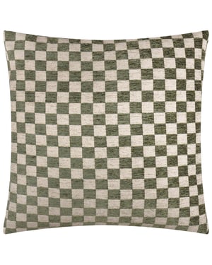 Hoem Larro Chenille Checkerboard Cushion Cover