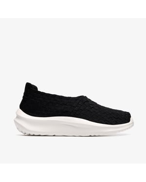 Solevana Weave Black Shoes