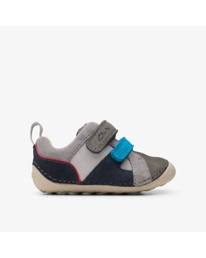 Tiny Oslo Toddler Grey Combination Shoes