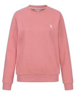 U.S. POLO ASSN. dames sweatshirt trui USZoee van katoenmix
