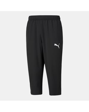 Men's Puma Active Woven 3/4 Pants in Black
