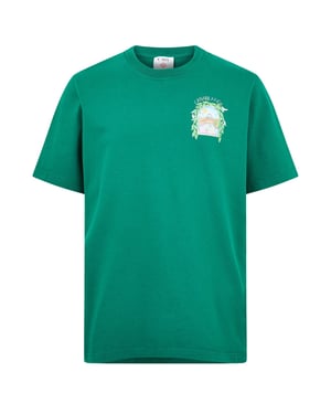 Casablanca Printed T-shirt L'arch De Tennis Green T-shirt