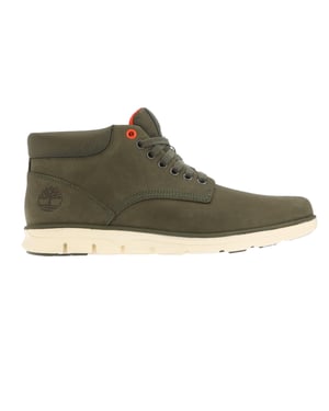 Timberland Heren Bradstreet Leren Mid Cut Sneakers (Groen)
