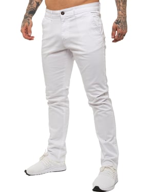 Enzo | Mens Slim Fit Stretch Chinos