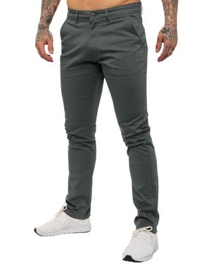 Enzo | Mens Slim Fit Stretch Chinos