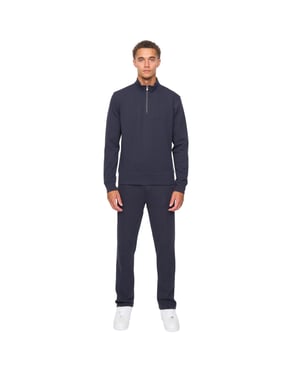 Duck and Cover Mannen Slellmoore Trainingspak Set (Marineblauw)