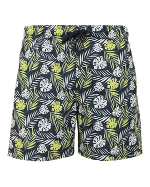 Regatta Badshorts Loras Leaf för herrar (Marinblått)