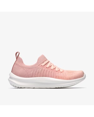 Solevana Lace Dusty Pink Trainers