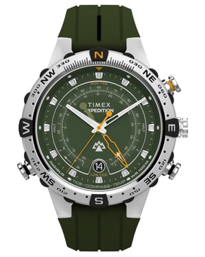 Timex Expedition North Tide/temp/compass Men's Green Watch TW2Y14400