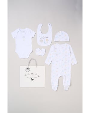 Cotton 5-Piece Baby Gift Set