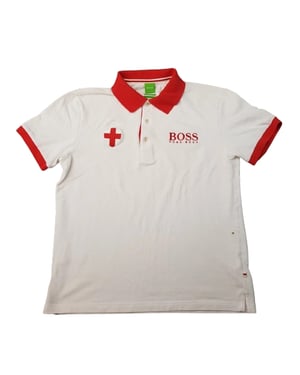Hugo Boss Paddy Flag England Mens T-Shirt - Small