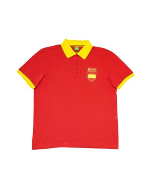 Hugo Boss Paddy Flag Spain Mens T-Shirt - Small