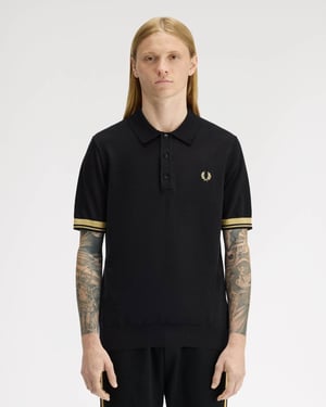 Polo Shirt in Black