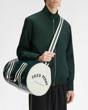 Grassroots Barrel Bag in Dark Green
