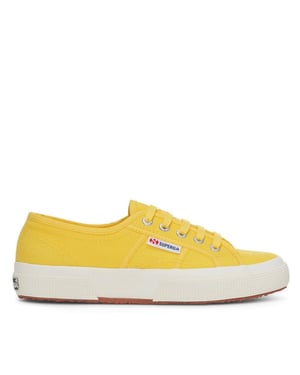 Superga Unisex 2750 Cotu Classic Vegan Sportschoenen voor volwassenen (Zonnebloem/Avorio)