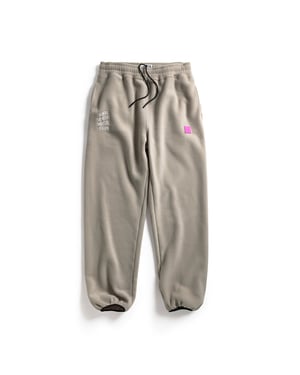 ASSC Polar Fleece Sweatpants in Brown
