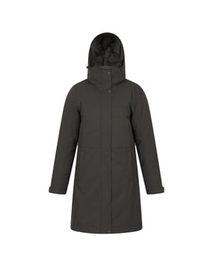 Mountain Warehouse Dames/Dames Luna 3 in 1 Lang Waterdicht Jasje (Groen)