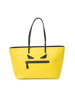 Monster Eyes Roll Zip Tote  Schoudertas
