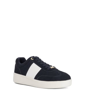 Dune Ladies Enticing - Round Toe Lace Up Trainers