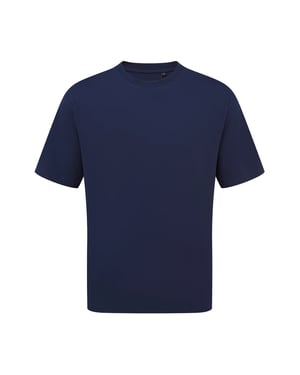 Premier Unisex Volwassen Utility 2.0 Effen Oversized T-Shirt (Marineblauw)
