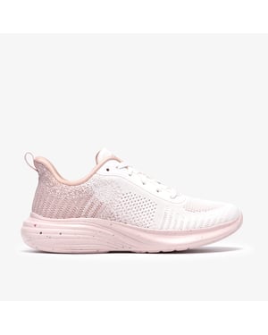 Izza Knit Light Pink Combi Trainers