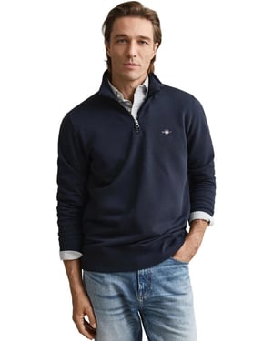GANT | Half-Zip Sweatshirt met Archive Shield voor Heren