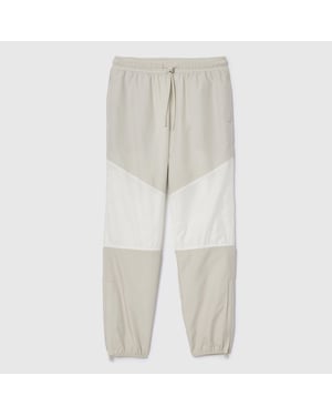 Women's Lacoste Colour-Block Joggers in Grey