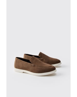 Faux Suede Loafer