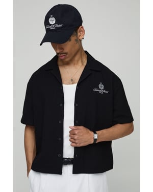 Oversized Boxy Tennis & Padel Canvas Shirt