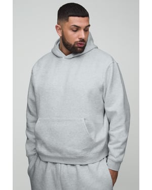 Plus Oversized Boxy Basic Hoodie