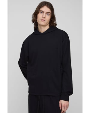 Tall L'Homme Embroidered Welt Pocket Hoodie