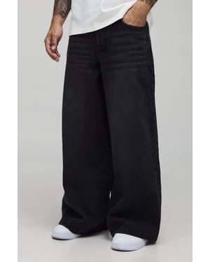 Super Baggy Rigid Washed Jeans