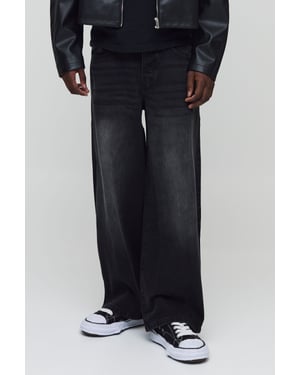 Baggy Rigid Washed Jeans