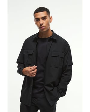 Long Sleeve Lightweight Oversized Overshirt