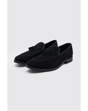 Faux Suede Tassel Loafer