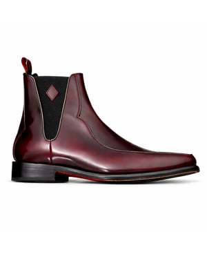 Melly 'Scotts' Piped Apron Chelsea boot