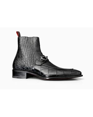 'Filmstar' Handcuff Trim Zip Boot