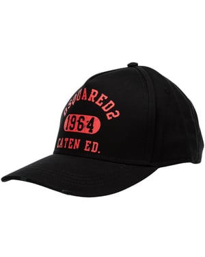 Dsquared2 1964 Logo Svart Hatt