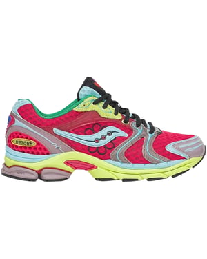 Saucony Progrid Triumph 4 Mens Red Running Shoes