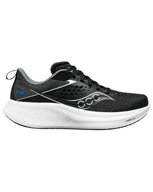 Saucony Ride 17 Womens Black Running Shoes
