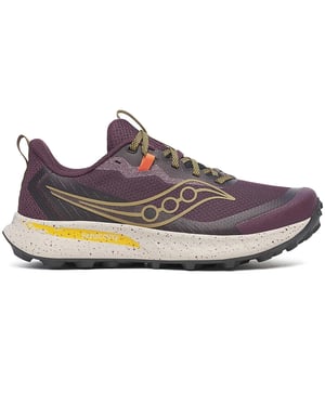 Saucony Peregrine 15 Mens Purple Running Shoes