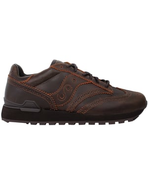 Saucony Shadow Original Wingtip Mens Brown Trainers