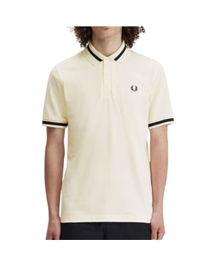 Fred Perry Light Oyster Polo Shirt