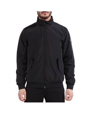 Ea7 Patch Logo Black Jacket