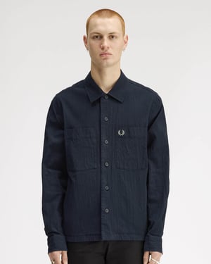 Overshirt in Dark Blue