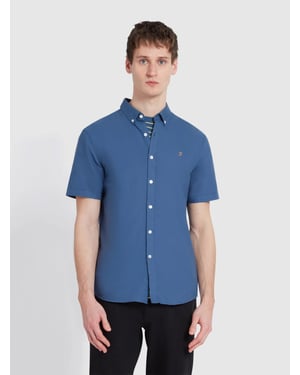 Mens Cold Metal Brewer Button Down Shirt