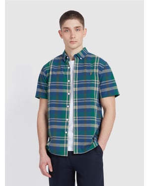 Mens Cold Metal Wylan Checkered Shirt